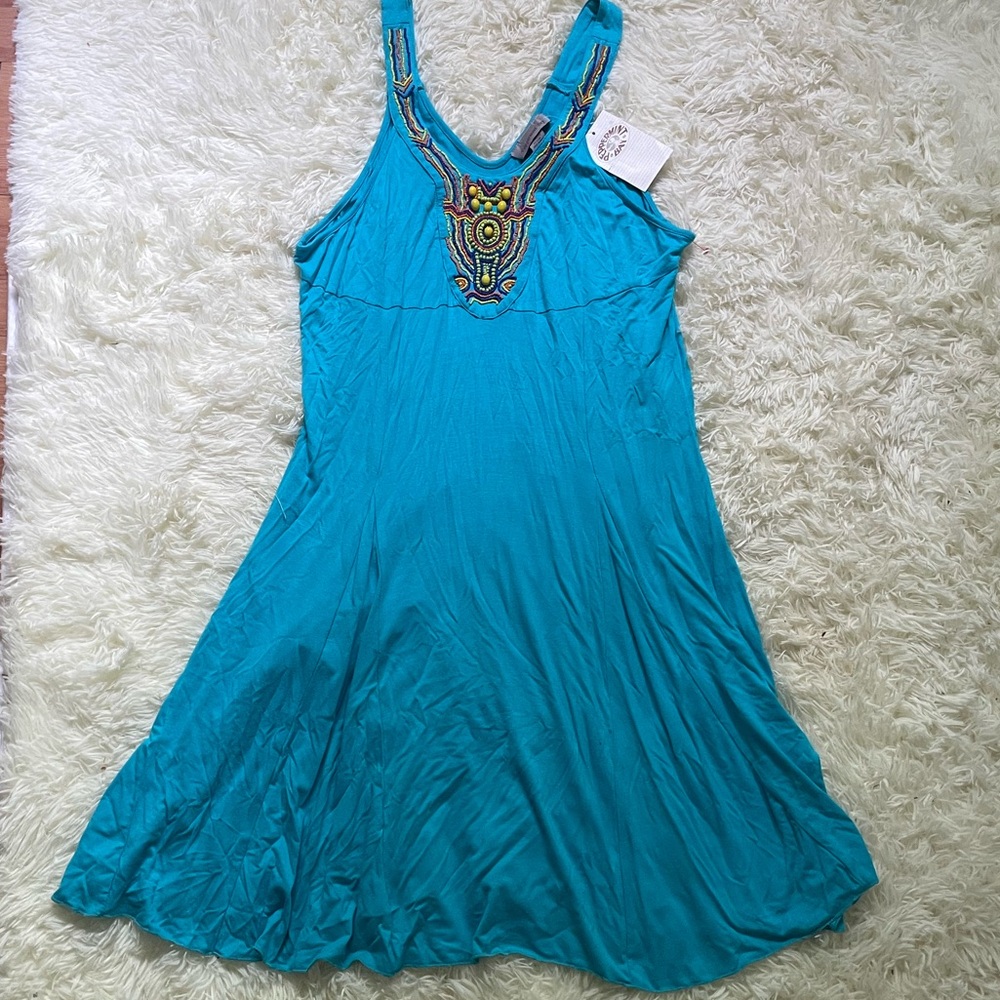 NWT Peppermint Bay tank dress / swim coverup
